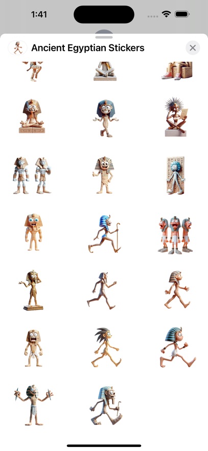 Ancient Egyptian Stickers