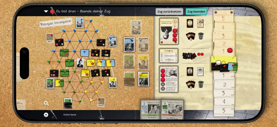 Screenshot von Watergate: Das Brettspiel auf dem iPhone 1