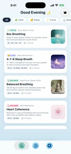 Breathe: Breathing Meditation screenshot 3