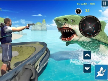 Ultimate Angry Shark Simulator iPad screenshot