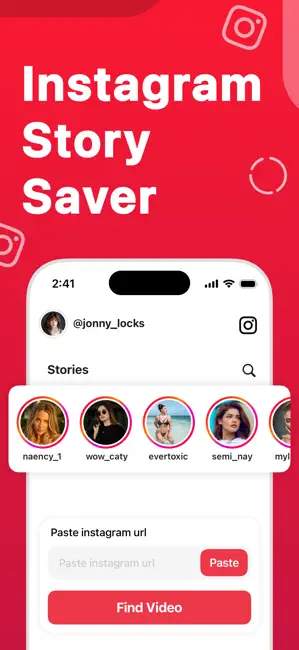 InSave: Reels, Stories & Video iPhone screenshot 1