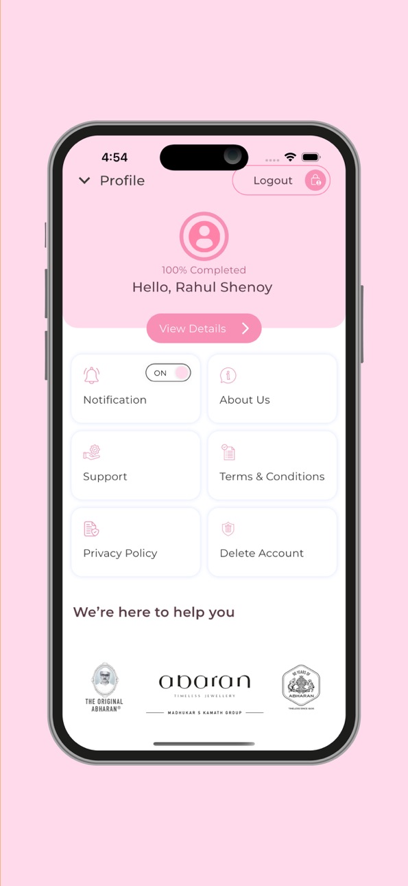 iPhone screenshot