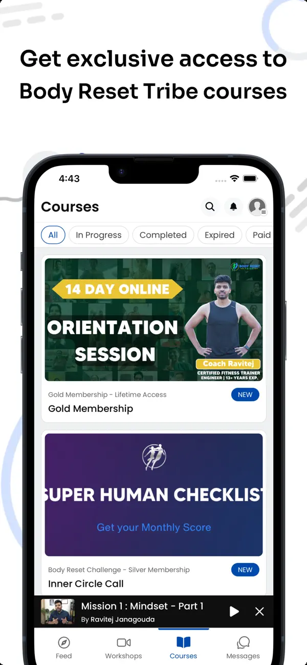 Screenshot #3 pour Body Reset Tribe Academy