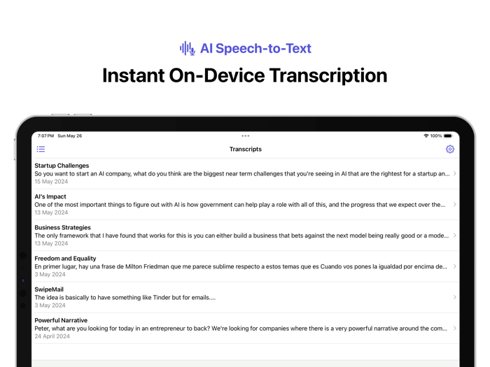 ScriptAI - Record, Transcribe
