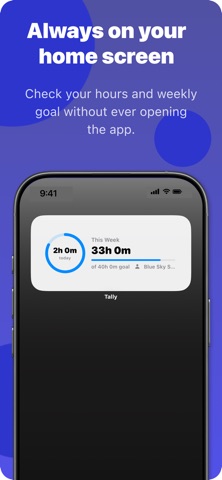 Tally - Time Tracker Screenshot 8 of 9