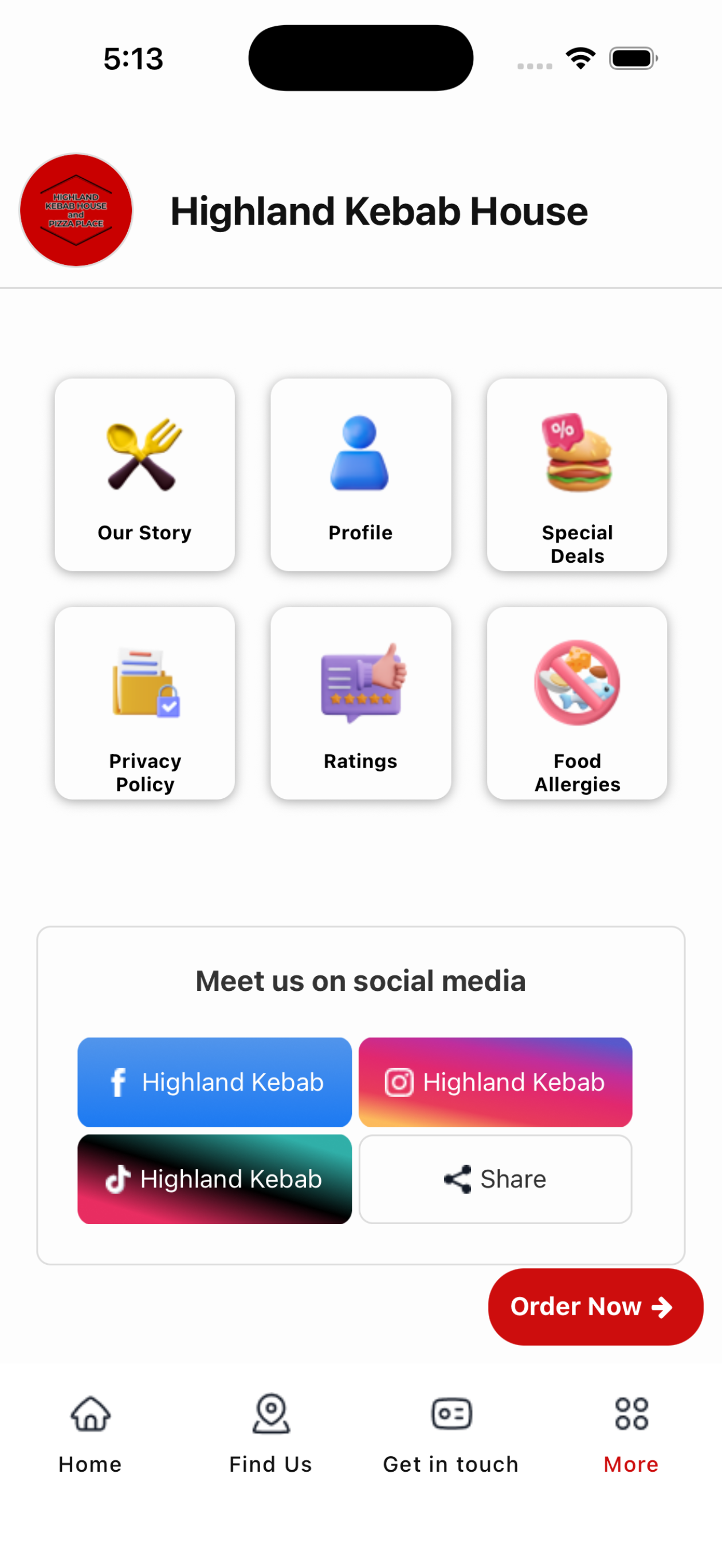 Highland Kebab House screenshot 4
