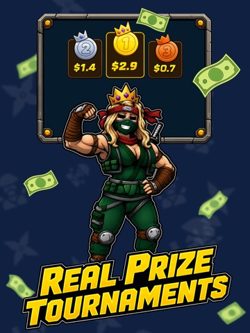 Ninja Jump Win Money iPad screenshot