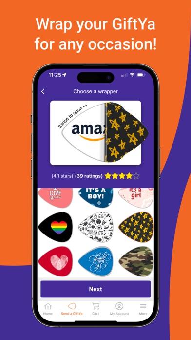 GiftYa - Send Gift Cards Screenshot