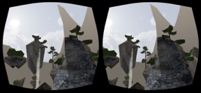 FlyVR 360° headset player screenshot