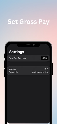 Tip Tally Tracker Screenshot 6 of 6