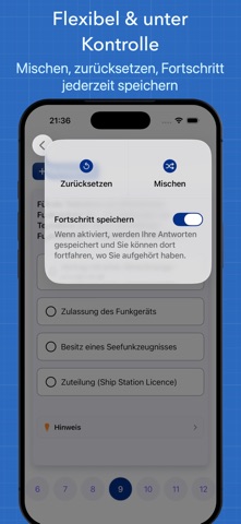 SRC Funkprüfung Seefunk Fragen screenshot