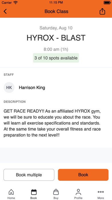 Tribal FitnessHK Screenshot