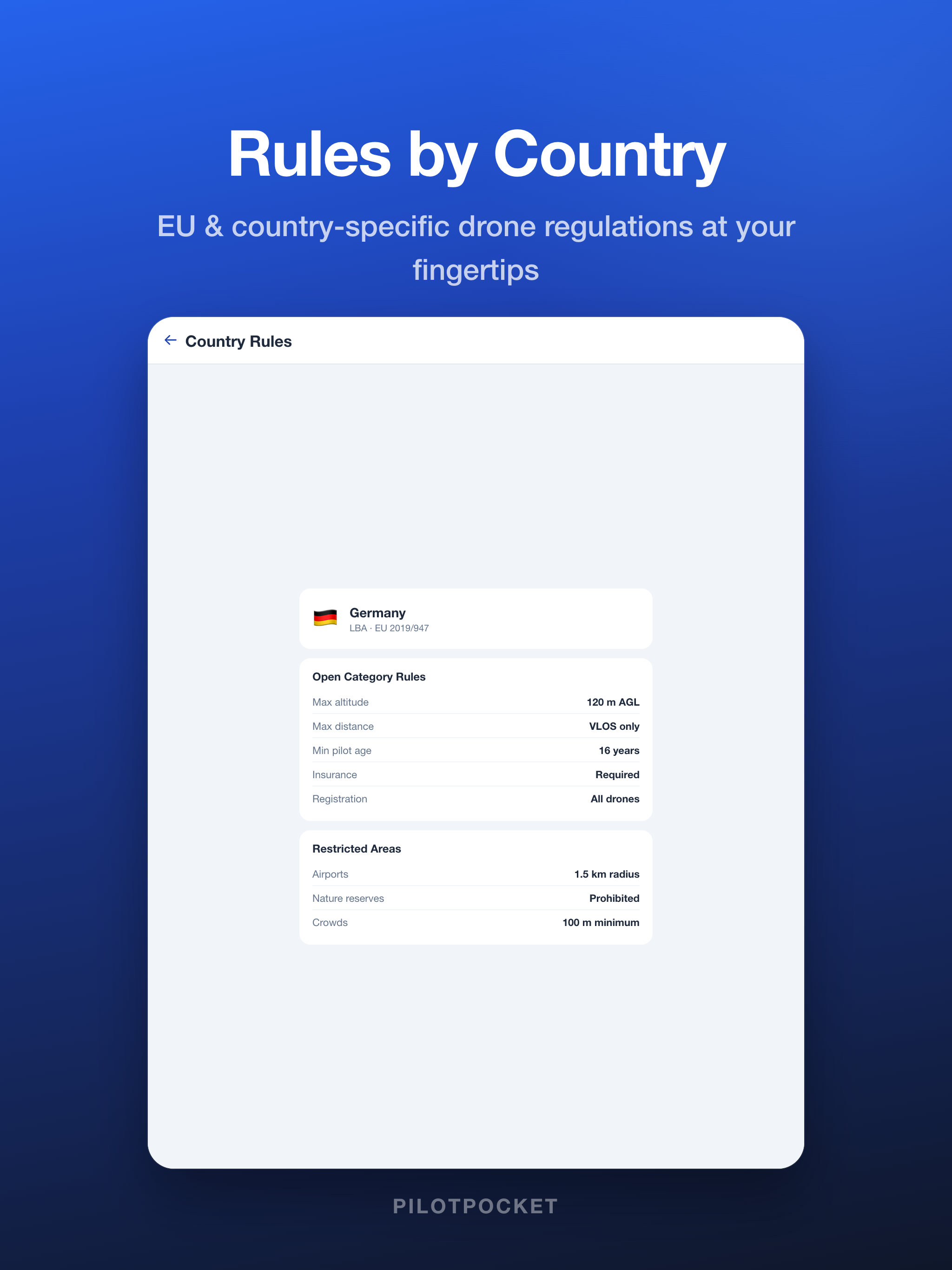 PilotPocket - EU Drone App screenshot 18