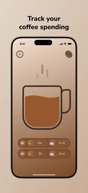 CoffeeCost: Expense Tracker screenshot 1