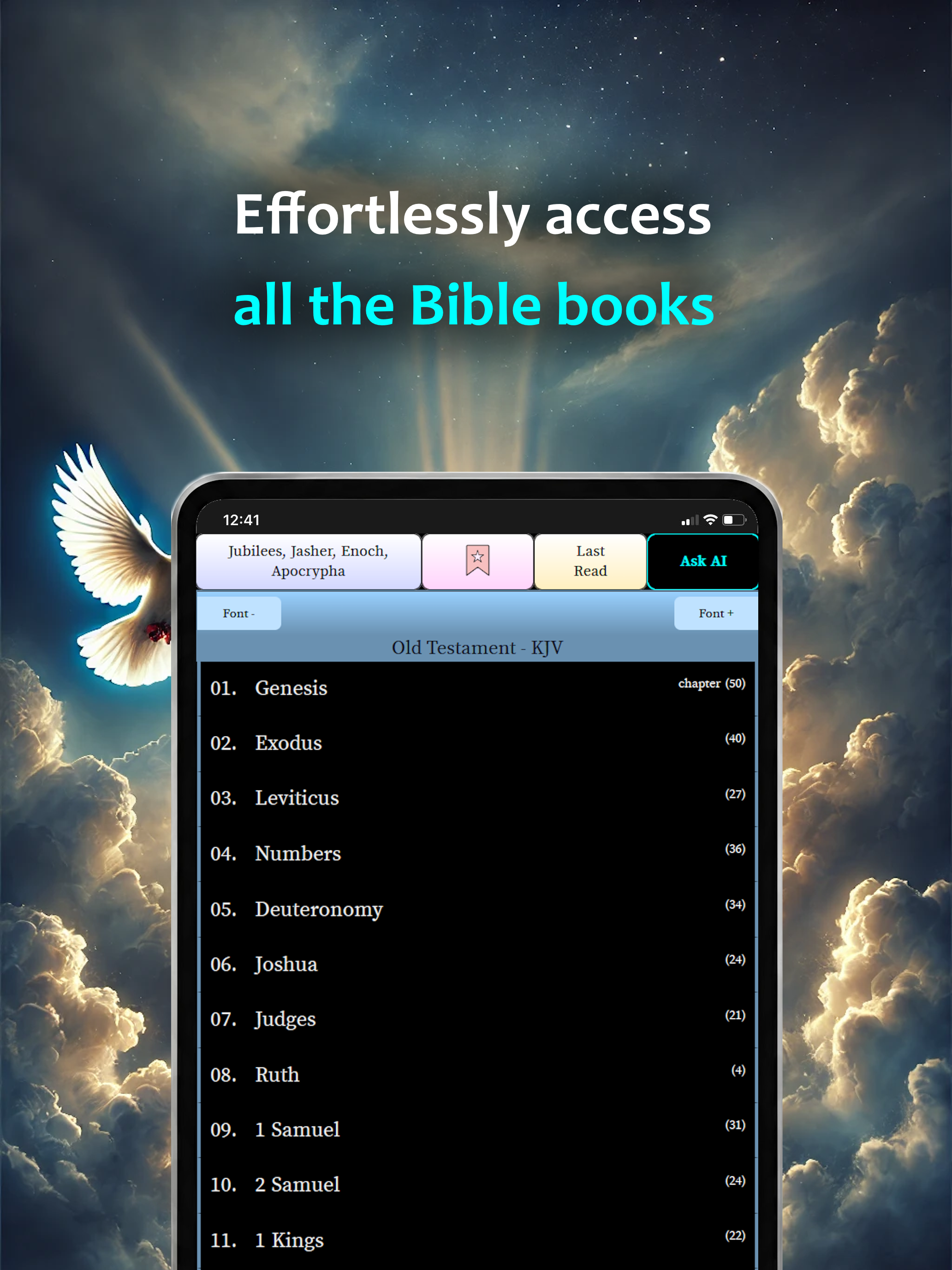 Bible & AI: KJV with Apocrypha