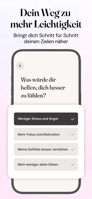 Ally: Stress & Wellbeing Coach iPhone screenshot 6