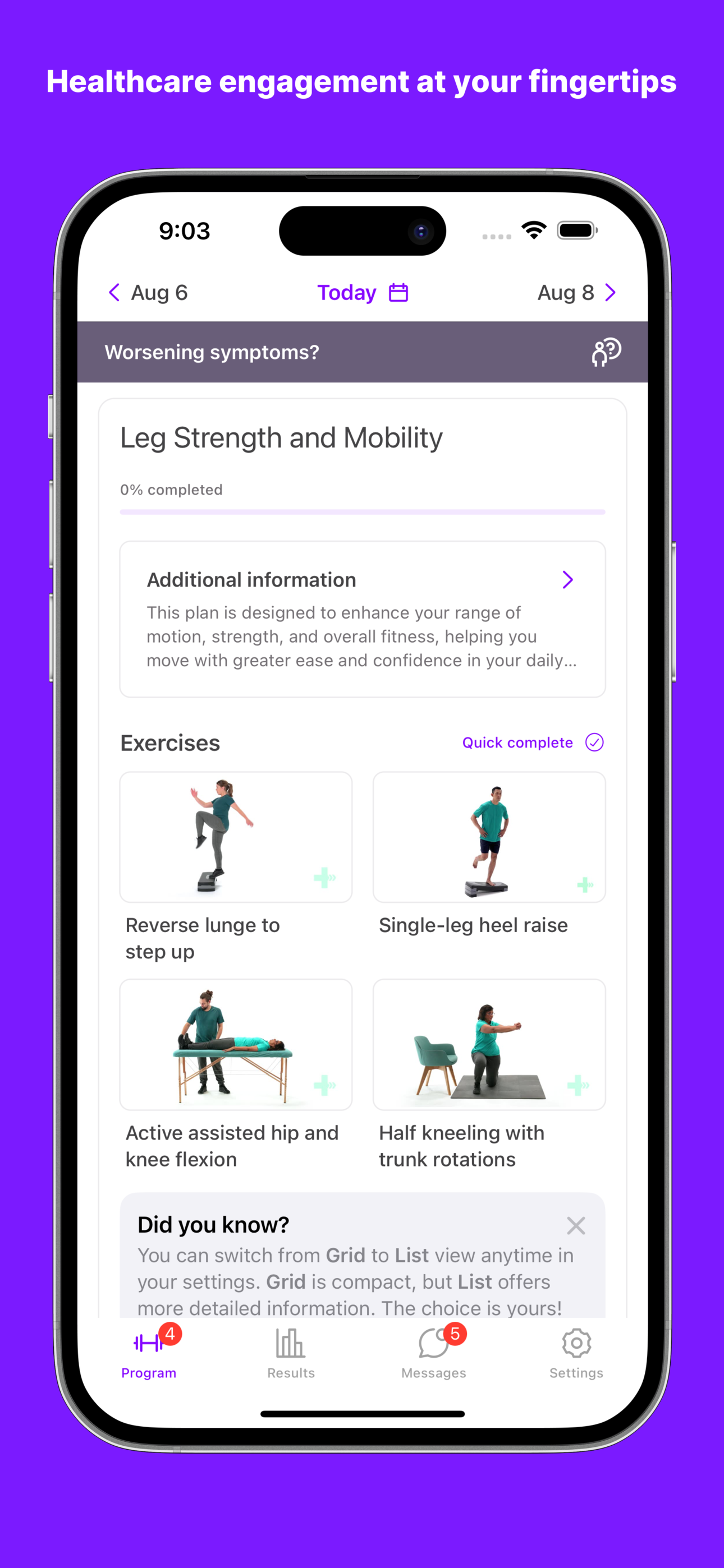 WTA PhysiApp screenshot 4