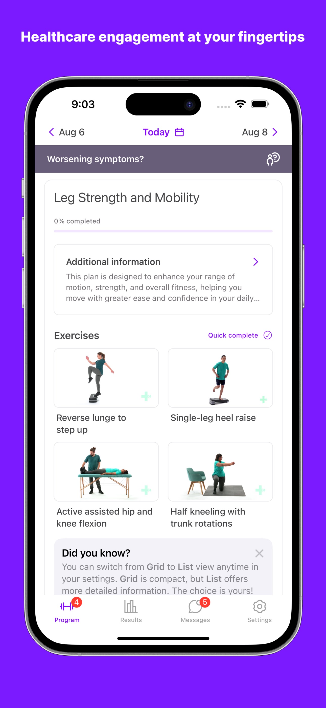 Screenshot 4 of WTA PhysiApp