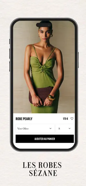 Sézane App Mode & Maroquinerie iPhone screenshot 6