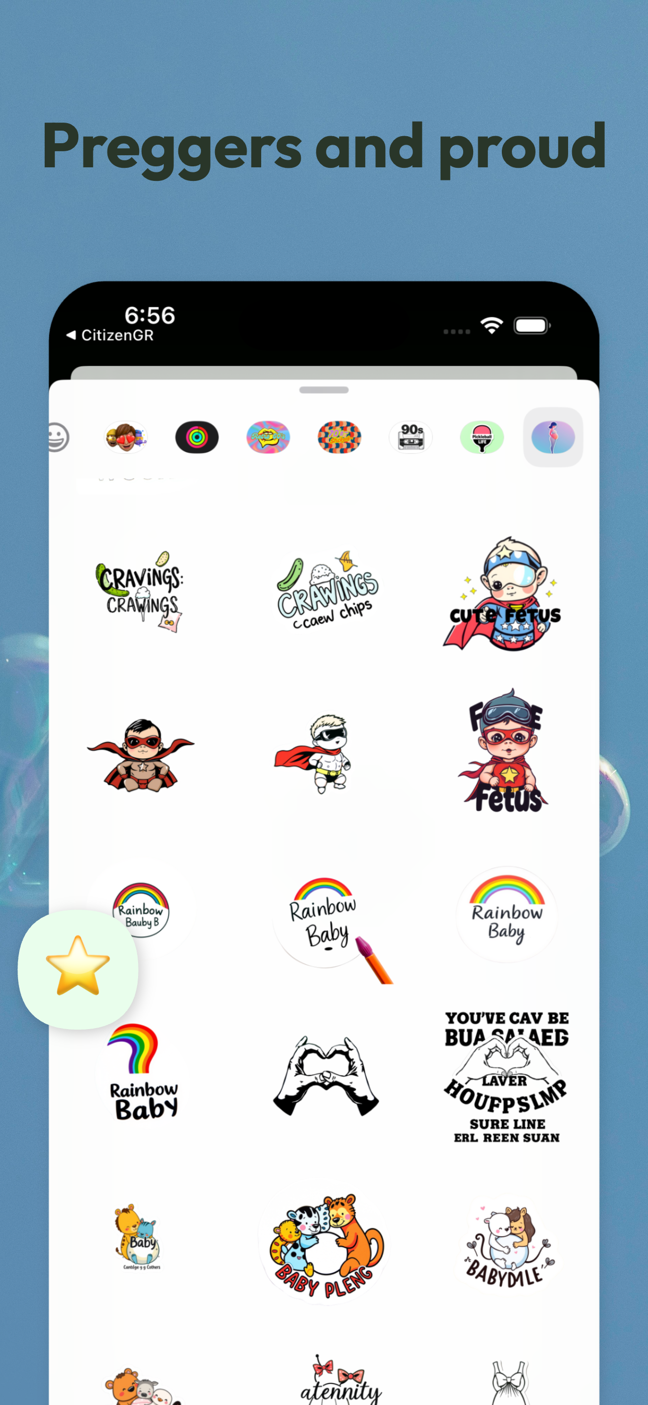 Pregnancy Stickers