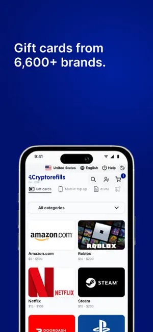 Cryptorefills screenshot 3