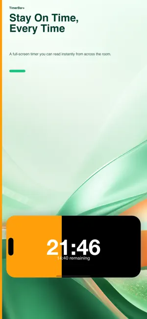 TimerBar: Presentation Timer screenshot 1