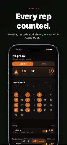 Squats 200 - Legs Workout iPhone screenshot