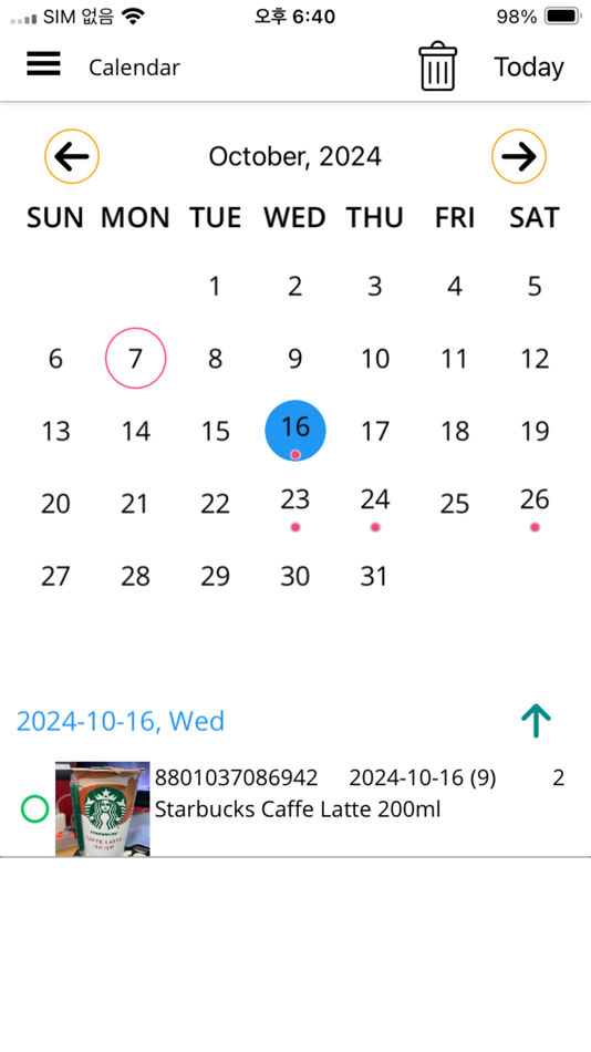 #5. Expiration Date - Scanoid (iOS) De: Hyeonmyeong Ji