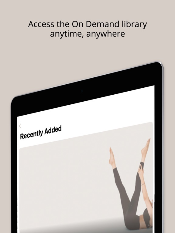 Long Lean Pilates iPad screenshot