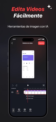 Grabador de Pantalla y Editor iPhone screenshot 4