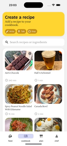 Mealie screenshot