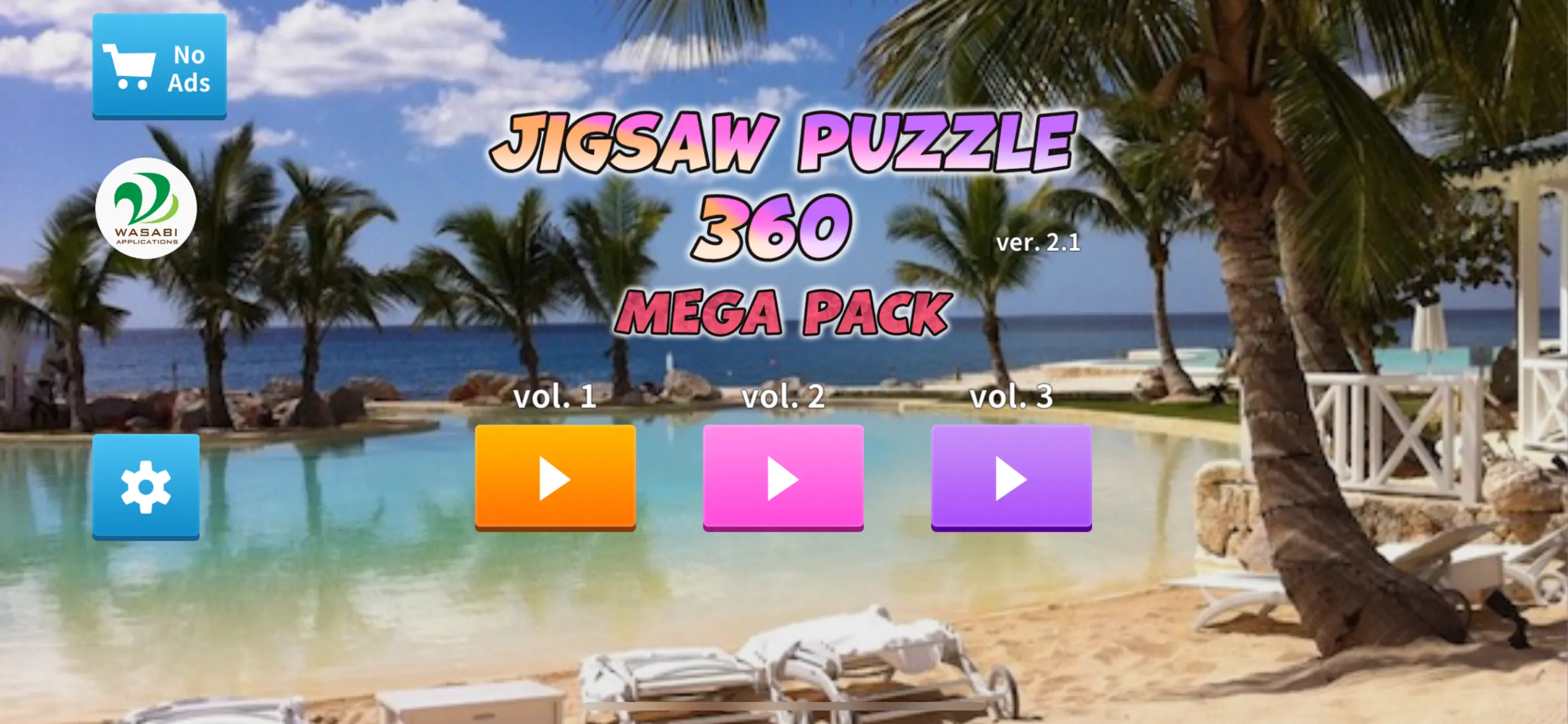 #8. Jigsaw Puzzle 360 : Mega Pack (iOS) 由: Wasabi Applications
