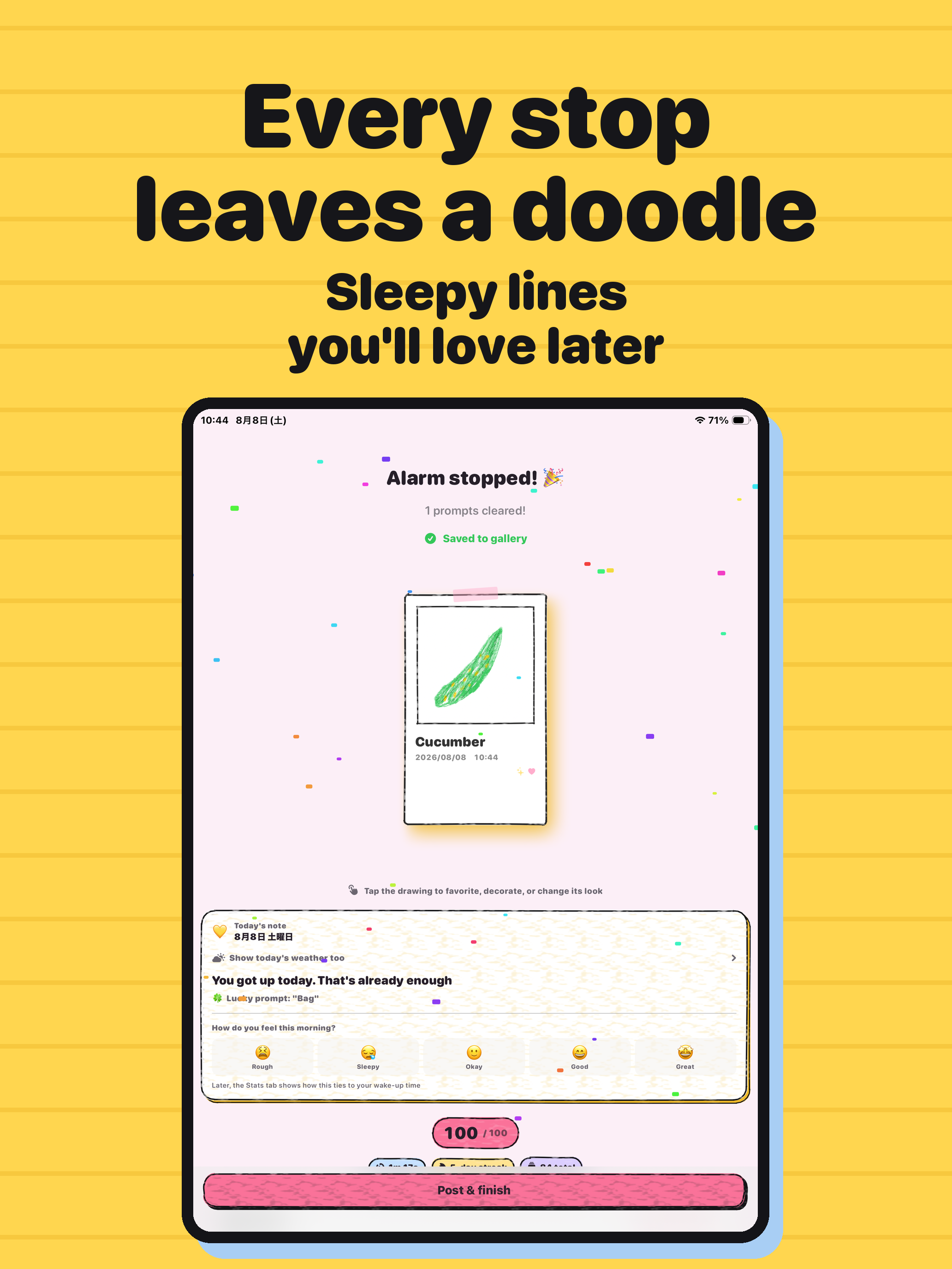 DrawWake: Alarm Clock & Timer screenshot 8