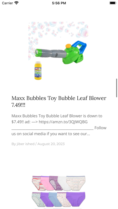 Mom Deals - Deals & Savings Screenshot
