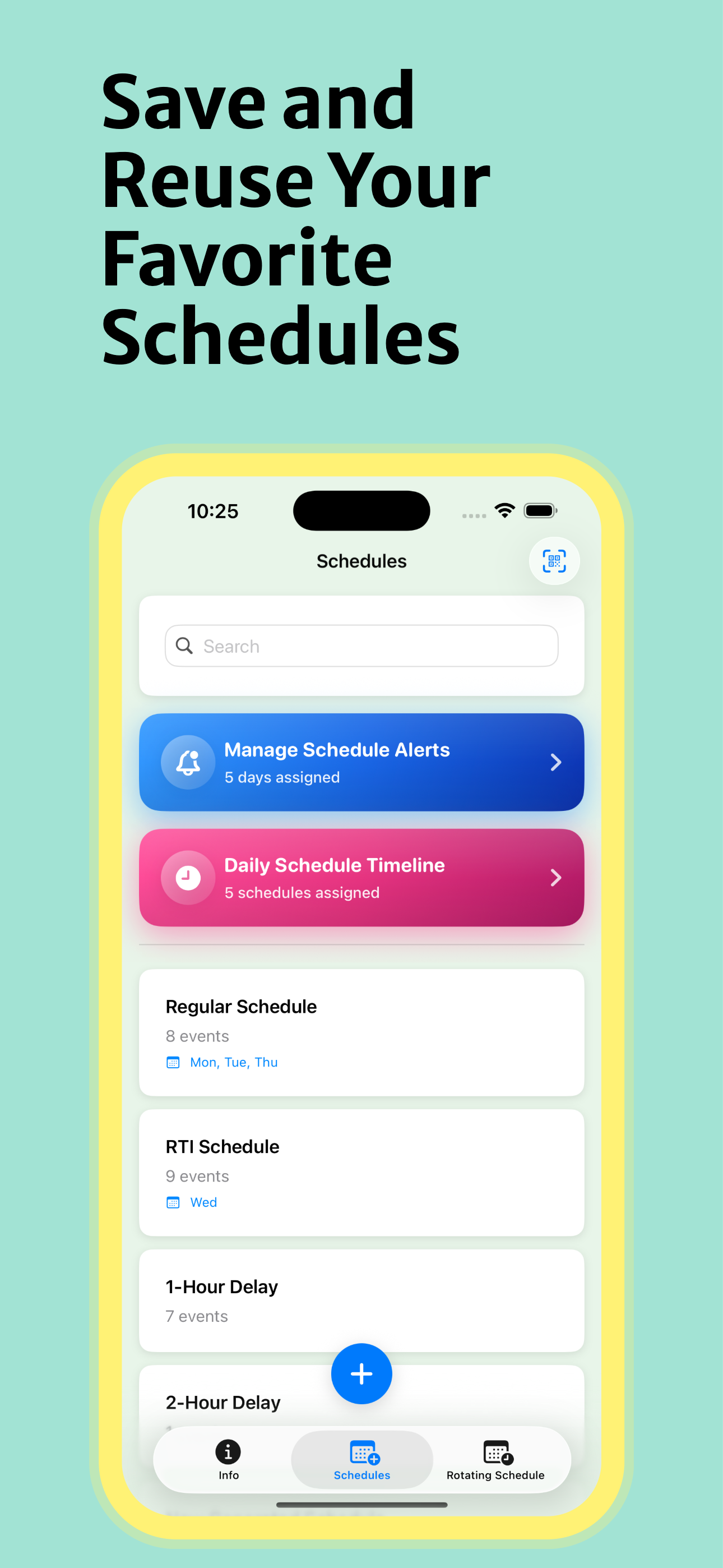 iSchedulEDU - Schedule Alarms