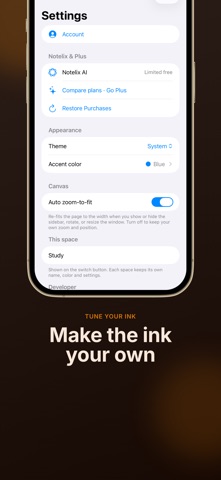 Notelix: AI Handwriting Notes iPhone screenshot