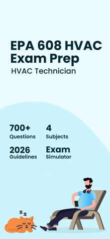 EPA 608 HVAC Exam Prep: Prepia iPhone screenshot