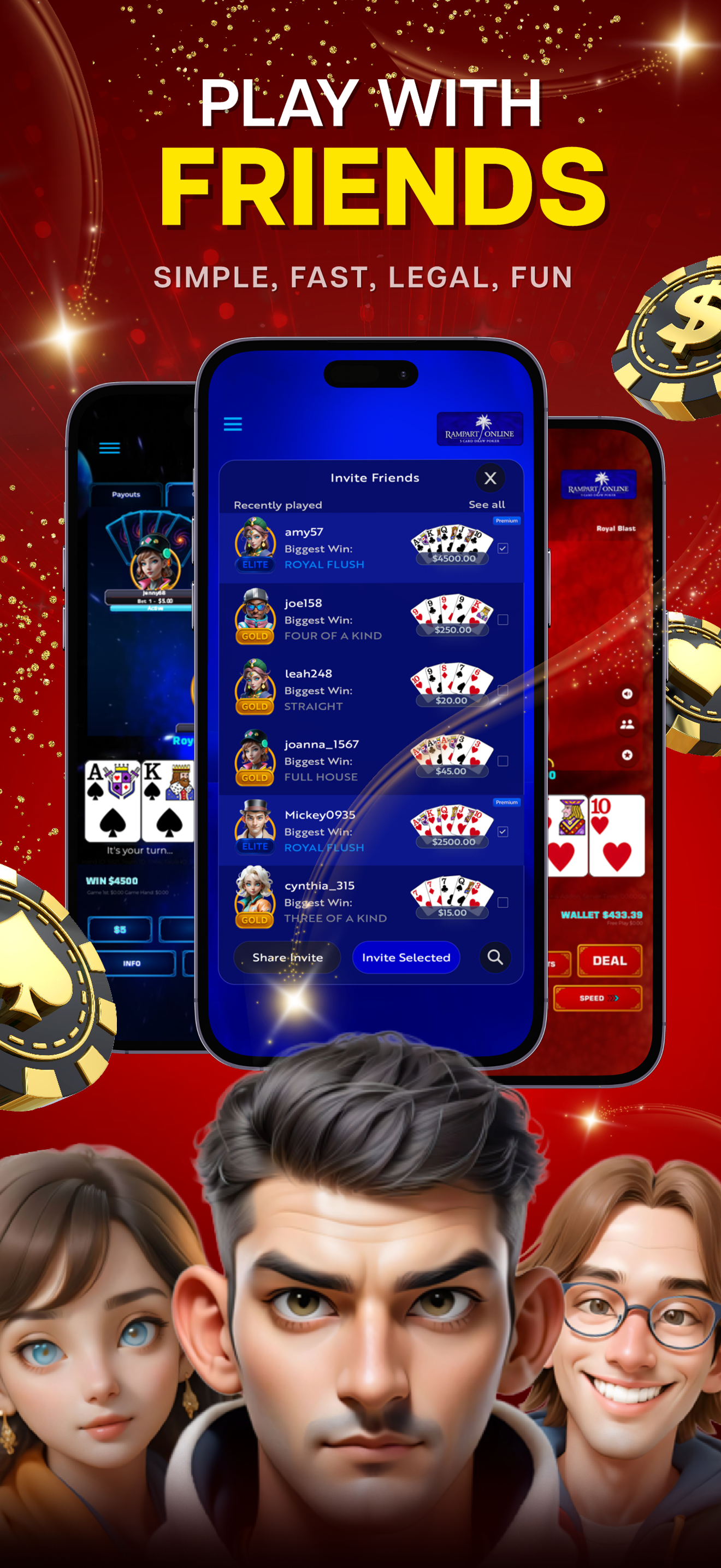 Rampart Online - Nevada Poker