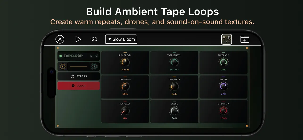 Screenshot #3 pour Tape Loop Machine