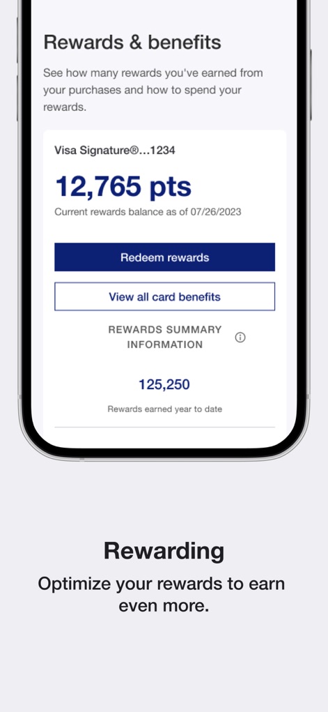 Elan Credit Card - The app allows users to track their points balance and easily redeem rewards earned from purchases.