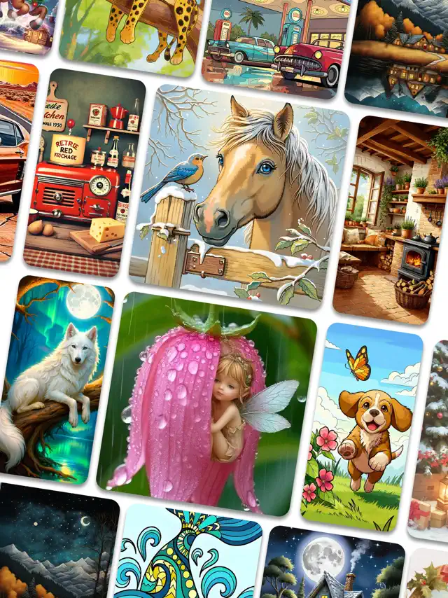 Classic Scene Color by Number screenshot 11