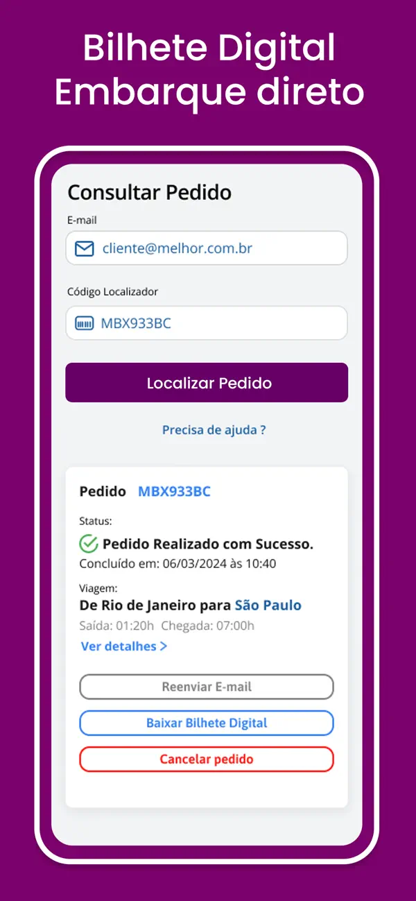 Screenshot #3 pour ViajeMais Passagens