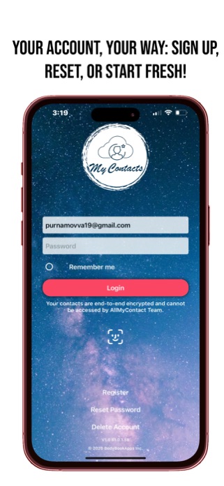 MyContactBook Screenshot 1 of 7