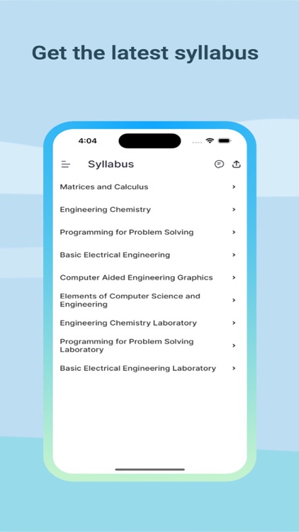iStudy App - Syllabus & Papers