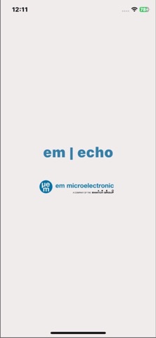em | echo screenshot
