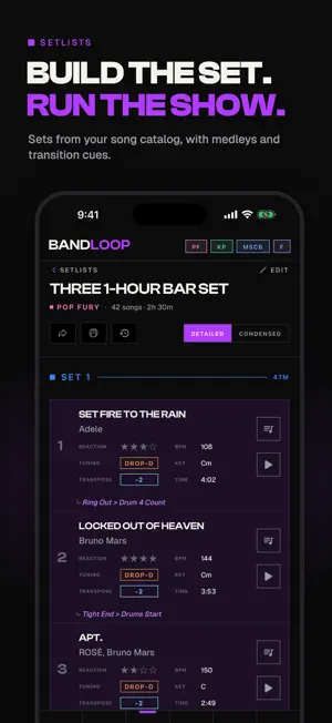 Bandloop: Setlists & Gigs screenshot 1