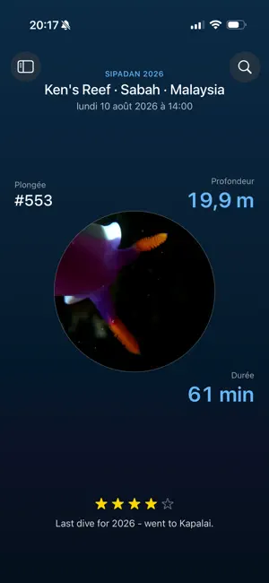Carnet de Plongée screenshot 1