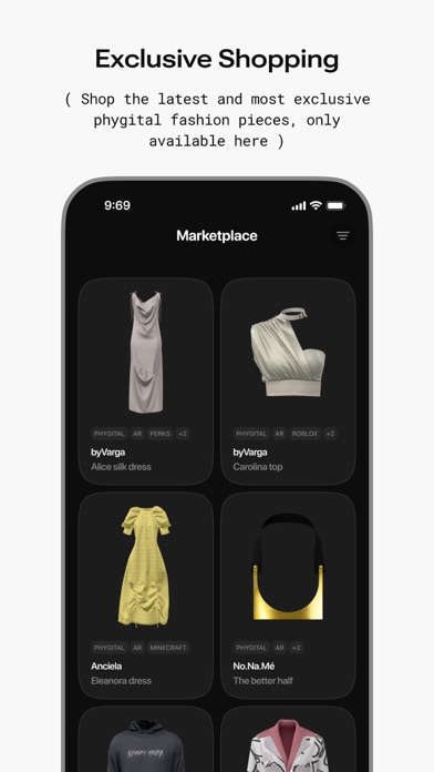 Seamm: Phygital Fashion Shop Screenshot