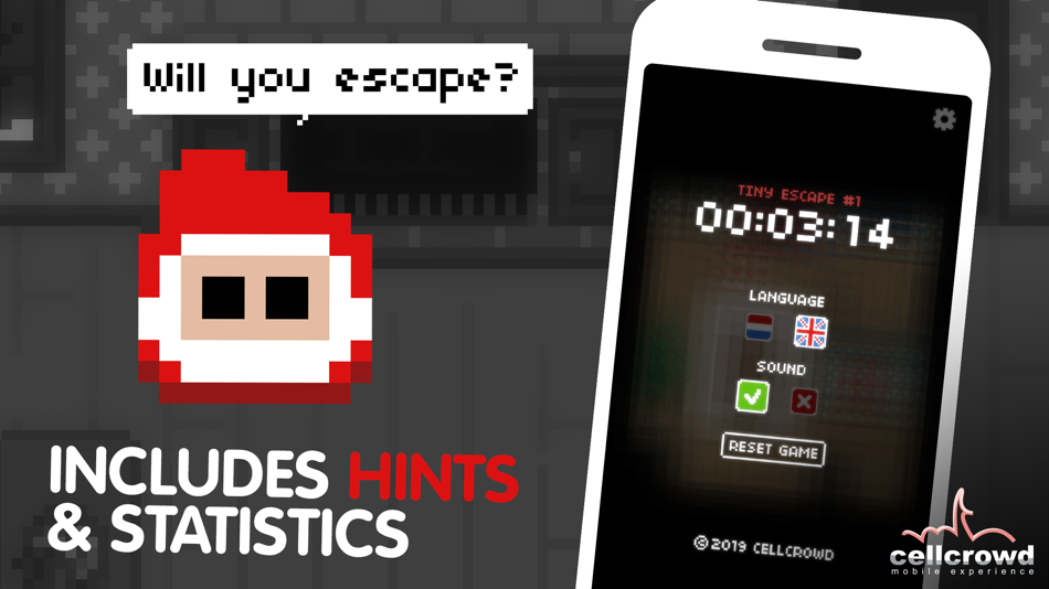 #3. Tiny Escape #1 • Escape Room (iOS) 由: Daniel Cornelis Johannes Maria van Geel