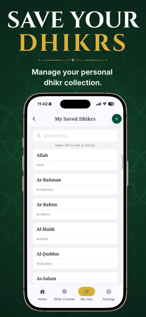 Dhikr Counter & Tracker screenshot 3